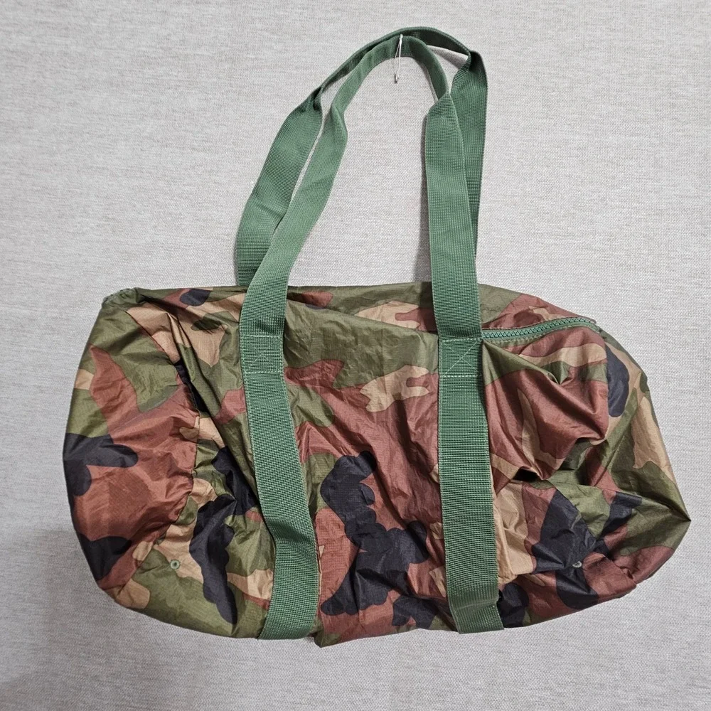 Herschel Packable Duffle Bag OS Camouflage Lightweight Travel Gym 190803S1